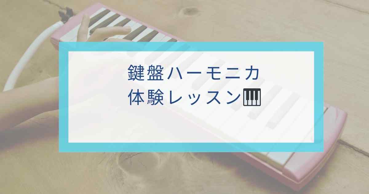 鍵盤ハーモニカ 体験レッスン